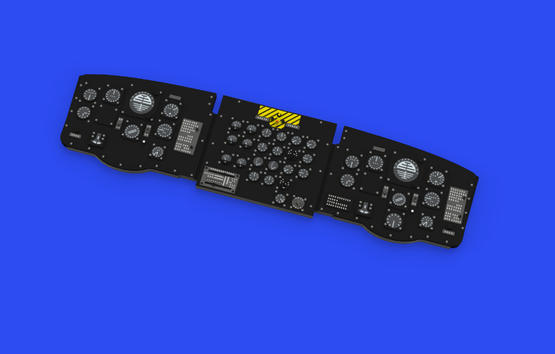 CH47A Chinook  Löök Instrument Panel and seatbelts (Hobby Boss)  E644133