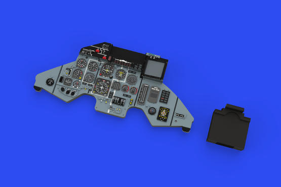 Sukhoi Su27 Flanker Lk Instrument Panel and seatbelts, (Great Wall Hobby)  E644138