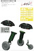Zlin Z226 Trener Löök+ Instrument Panel and seatbelts, Wheels and TFAce Mask (Eduard) E644139