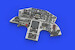 F104S-ASA/M Starfighter Löök Instrument Panel and seatbelts (Kinetic) E644142