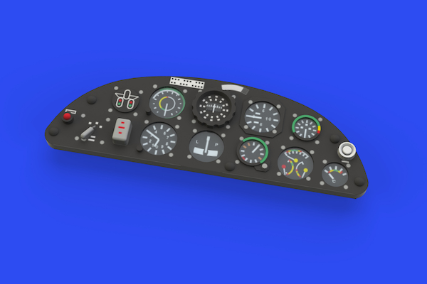 Zlin Z526AFS Akrobat Löök Instrument Panel and seatbelts (Eduard)  E644143