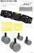 CH47C Chinook Löök Plus Instrument Panel and seatbelts, Wheels and TFace Mask (Hobby Boss)x) E644146