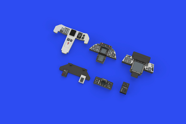 F14A Tomcat - Late-  Lk Instrument Panel and seatbelts (Tamiya)  E644151