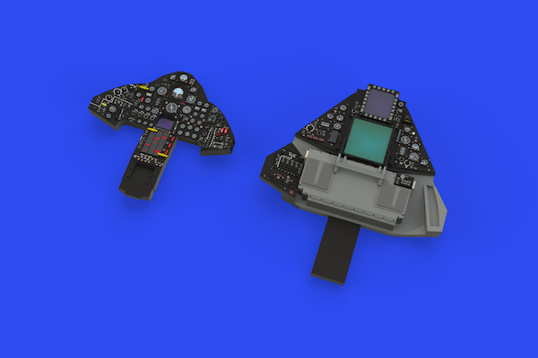 SR71A Blackbird Löök Instrument Panel and seatbelts (RFevell)  E644154