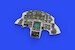 F104C Starfighter Löök Instrument Panel and seatbelts (Kinetic) E644158