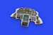 F104C Starfighter Löök Instrument Panel and seatbelts (Kinetic) E644158