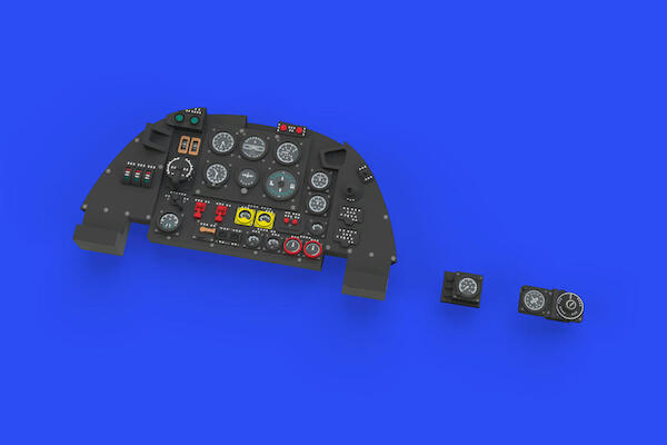 Beaufighter MKX Löök Instrument Panel and seatbelts (Tamiya) E644163