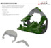 Grumman F4F-4 Wildcat - Löök Instrument Panel and seatbelts  (Eduard) E644164