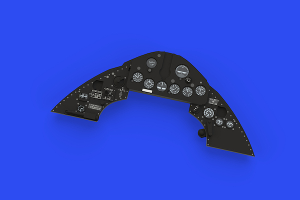 Grumman F4F-3 Wildcat - late Löök Instrument Panel and seatbelts (Eduard) E644172