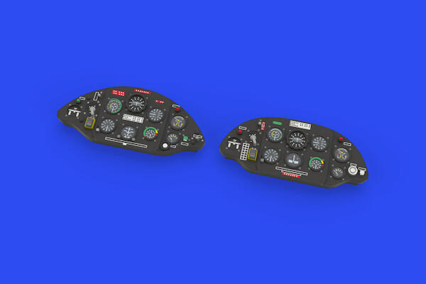 Zlin Z326 Löök Instrument Panel and seatbelts (Eduard) E644186
