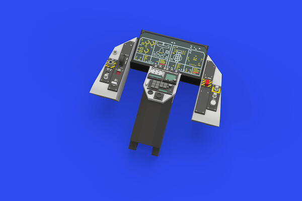 F35B Lightning Löök Instrument Panel and seatbelts (Italeri) E644187