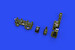 Mitsubishi A6M3 Löök plus Instrument Panel and seatbelts, wheels, seat and TFace mask (Eduard) E644189