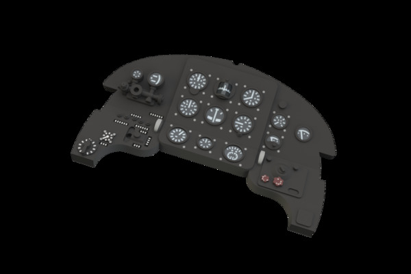 Yakovlev Yak9D Löök plus Instrument Panel and seatbelts, wheels, Exhaust and TFace mask (Zvezda) E644196
