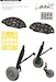 Zlin Z326 Löök + Instrument Panel and seatbelts, Wheels and TFace mask (Eduard) E644197