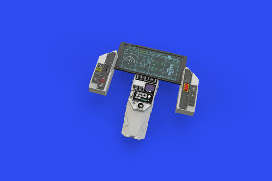 F35A Lightning II Löök Instrument Panel and seatbelts (Tamiya) E644203