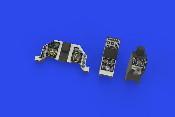 F16C Fighting Falcon Block 25 Löök Instrument Panel and seatbelts (Kinetic)  E644207