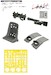 A6M2-N Rufe Löök + Instrument Panel and seatbelts, seat, exhaust and TFace mask (Eduard) E644208