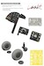 Mosquito B. Mk.IV Löök + Instrument Panel and seatbelts. Wheels and TFace mask (Tamiya) E644210