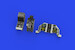F16C Fighting Falcon Block 45 till 2005 Löök Instrument Panel and seatbelts (Kinetic) E644212