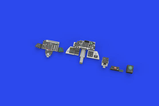 F4E Phantom Löök Instrument Panel and seatbelts (MENG) E644224