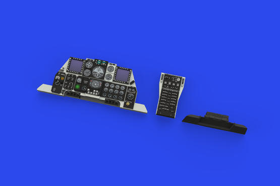A10C Thunderbolt Löök Instrument Panel and seatbelts (Academy) E644225