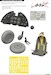 Hawker Hurricane MKII Löök+ TFace, Seat, wheels (Arma Hobby) E644235