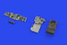 Westland Sea King HU.5  Löök  Instrument Panel and seatbelts (Airfix)3 E644249