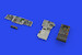 Westland Sea King HU.5 Löök Instrument Panel and seatbelts (Airfix)3 E644249