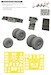 Westland Sea King HAS.1 Löök + Instrument Panel and seatbelts, Wheels and TFace Mask (Airfix) E644256