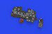P47D-30 Thunderbolt Löök Instrument Panel and seatbelts, (Mini Art) E644269