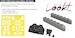 North American P51B/C Mustang Framed Canopy Löök+ Instrument Panel and seatbelts, Exhaust stacks with Fairing and TF Mask (Eduard) E644278
