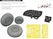 B26B Marauder Löök+ Instrument Panel and seatbelts, wheels and TFace mask (ICM) E644283