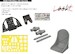 Bell P39Q Airacobra Löök+ Instrument Panel and seatbelts, Seat, Gunbarrels, and TFace mask (Arma) E644288