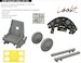 Bristol Bulldog MKII Löök+ Instrument Panel and seatbelts, Seat, Gunbarrels, wheels and TFace mask (Airfix) E644289