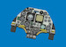 Douglas A4M Skyhawk Mod. 1970 Löök Instrument Panel and seatbelts (Magic factory) E644291