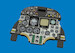 Douglas A4M Skyhawk Mod. 1975 Löök Instrument Panel and seatbelts (Magic factory) E644292