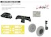 Messerscmmitt BF109E-4 Löök+ Instrument Panel and seatbelts, wheels and TFace mask (Eduard) E644296