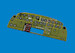 B24D Liberator  Löök Instrument Panel and seatbelts (Hobby Boss) E644310