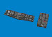 UH60A Black Hawk Löök Instrument Panel and seatbelts (ICM) E644311