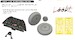Westland Lysander MKI/MKIII  Löök+  Instrument Panel and seatbelts, wheels, TFace Mask (Airfix) E644319