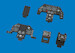 F16I Sufa Löök  Instrument Panel and seatbelts (Great Wall Hobby) E644345