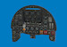 Hampden B MkI Löök Instrument Panel and seatbelts (ICM) E644347