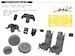 F16I Sufa Löök +   Instrument Panel and seatbelts, Wheels, ejection seat and TFace Mask (Great Wall Hobby) E644353