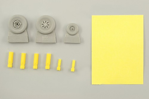 F22 Raptor wheels (Hasegawa) e648-017