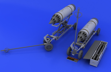Rocket Launcher B-8M1 and loading cart (1 pod)  e648-046