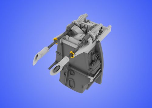 BF109E MG17 mount (Eduard)  e648-060