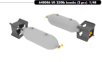 US 250lb Bombs (2x) e648-086