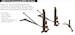Boeing B17F Flying Fortress Undercarriage legs (Bronze)  (HKM/Eduard) E6481022