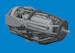 Lockheed P38F/G Lightning Left Engine (Tamiya) E6481036