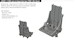 P51B/C Mustang Seat with integral seatbelts Type 1  (Eduard) E6481039